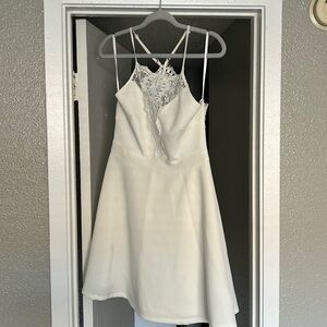 Francesca’s White Dress Size L